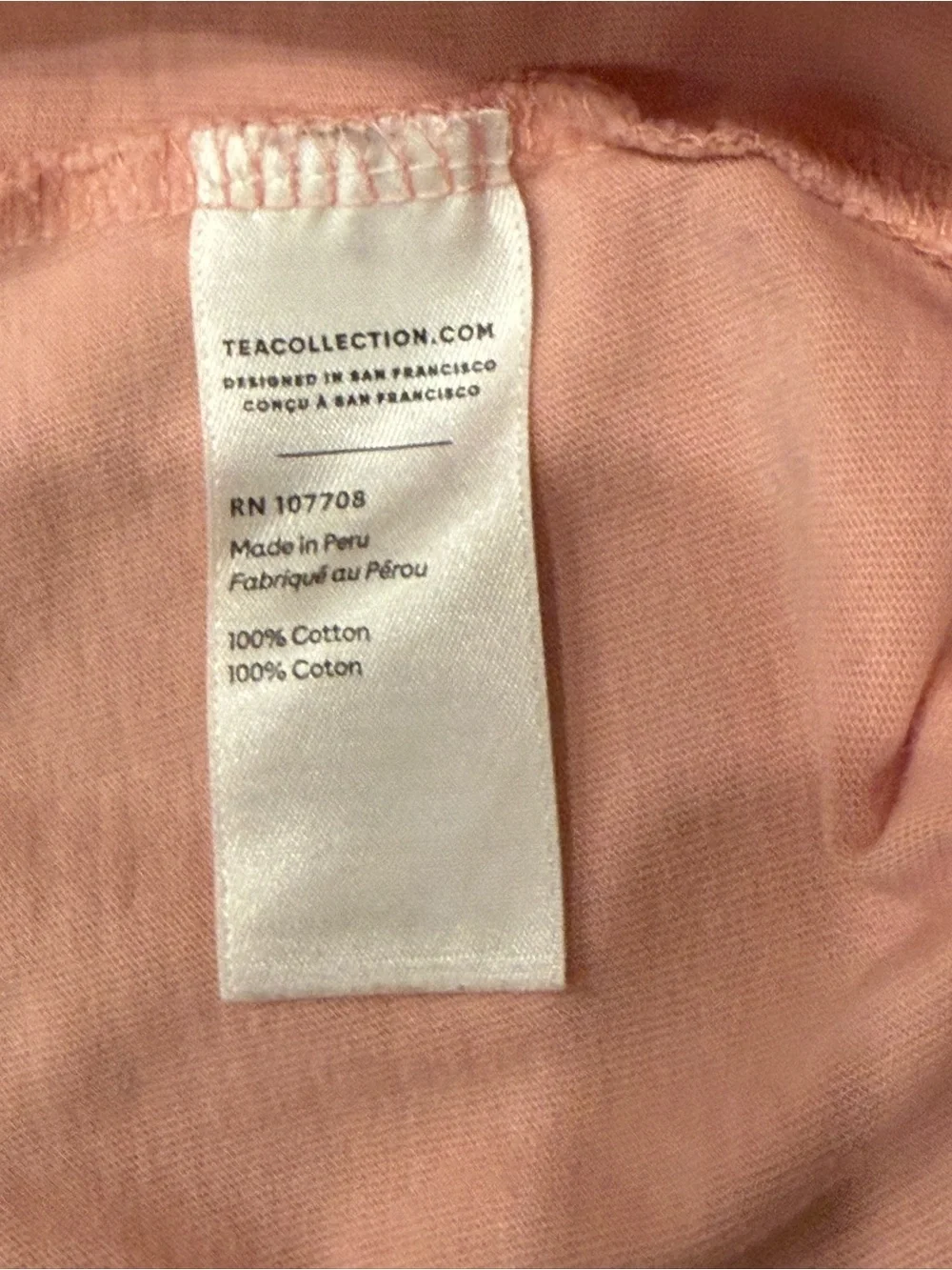 Tea Collection Girls Pink Dress Size 6
